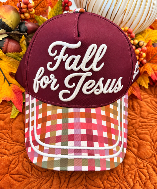 Fall For Jesus He Never Leaves Hat
