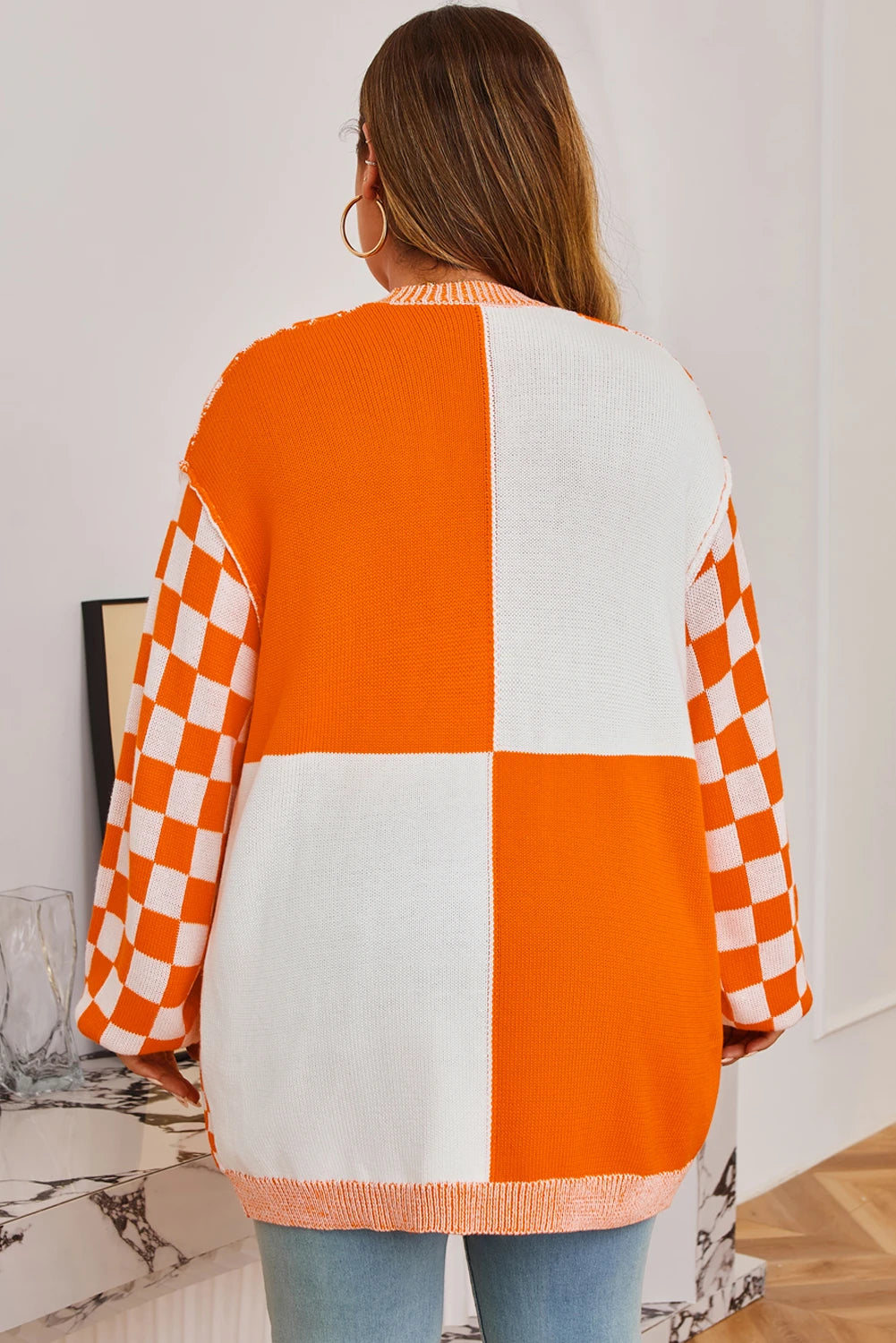 DEAL PRICING // PREORDER // Fall Checkered Cardigan // ships in about 3-4 weeks