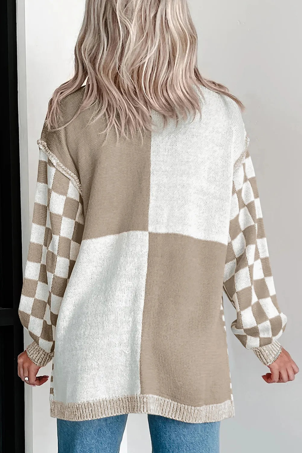 DEAL PRICING // PREORDER // Fall Checkered Cardigan // ships in about 3-4 weeks