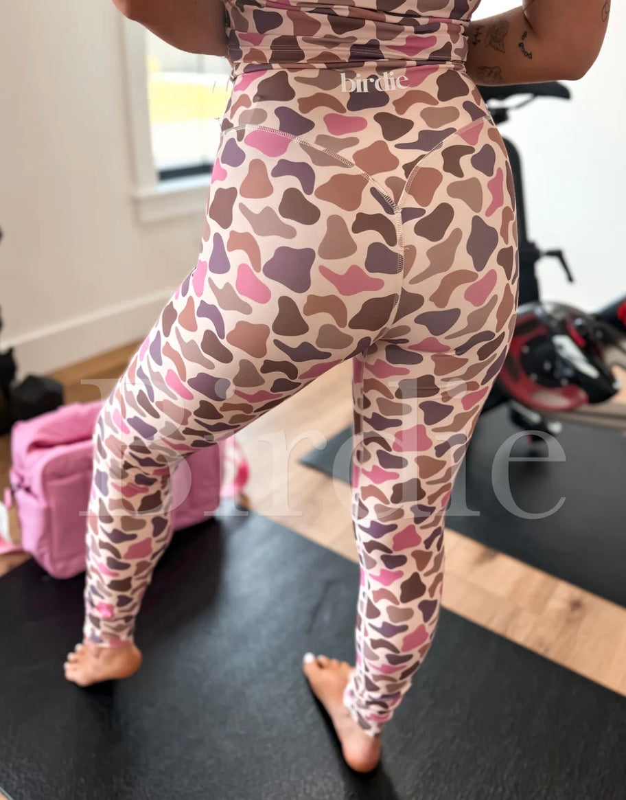 LIMITED STOCK // Flirty Duck Camo Leggings // Ships in about 2-3 weeks