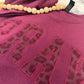 PREORDER: PRAY Faux Leather Leopard -EMBROIDERED SWEATSHIRT