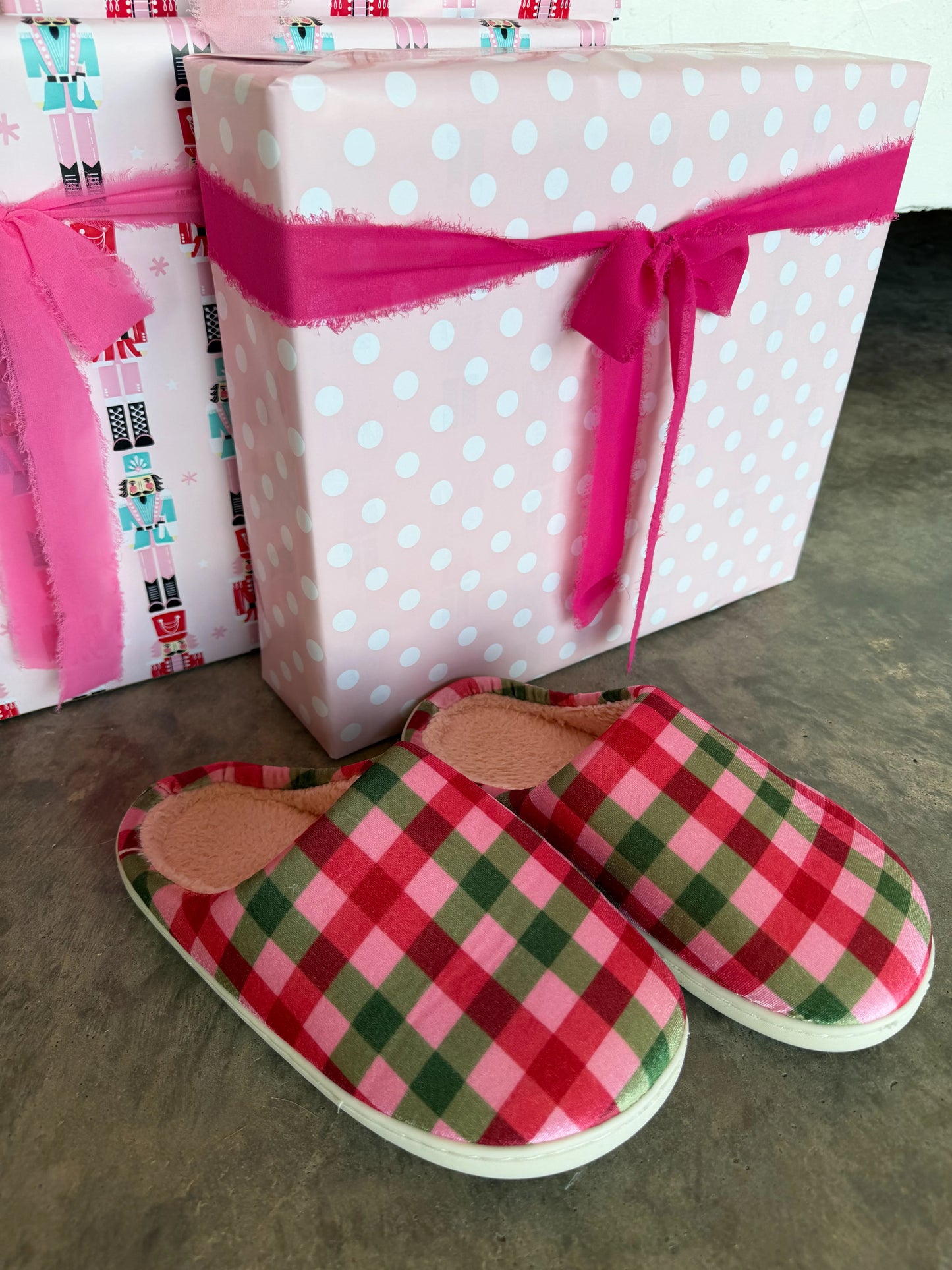PREORDER: Cozy Christmas Slippers // ETA October - Early Nov