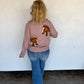PREORDER: Field & Stable Embroidered Quarter Zip Pullover // eta October