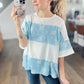 Violets are Blue Colorblock Top