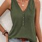 Pocketed V-Neck Wide Strap Tank