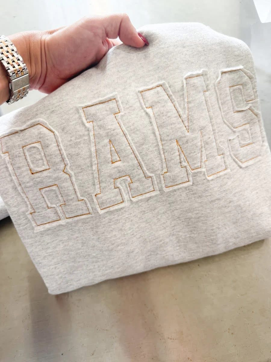 Applique Custom Sweatshirt Preorder // ships in 1-2 weeks