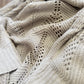 Kenna Open Knit Top in Grey