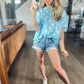 Carolina Sky Polka Dot Tee
