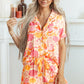 SHIPS FREE TODAY // Pretty Pumpkins Button Pajama Short Set