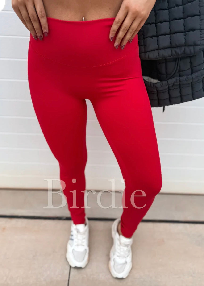 PREORDER: Melt Leggings in Red // eta 3-4 weeks