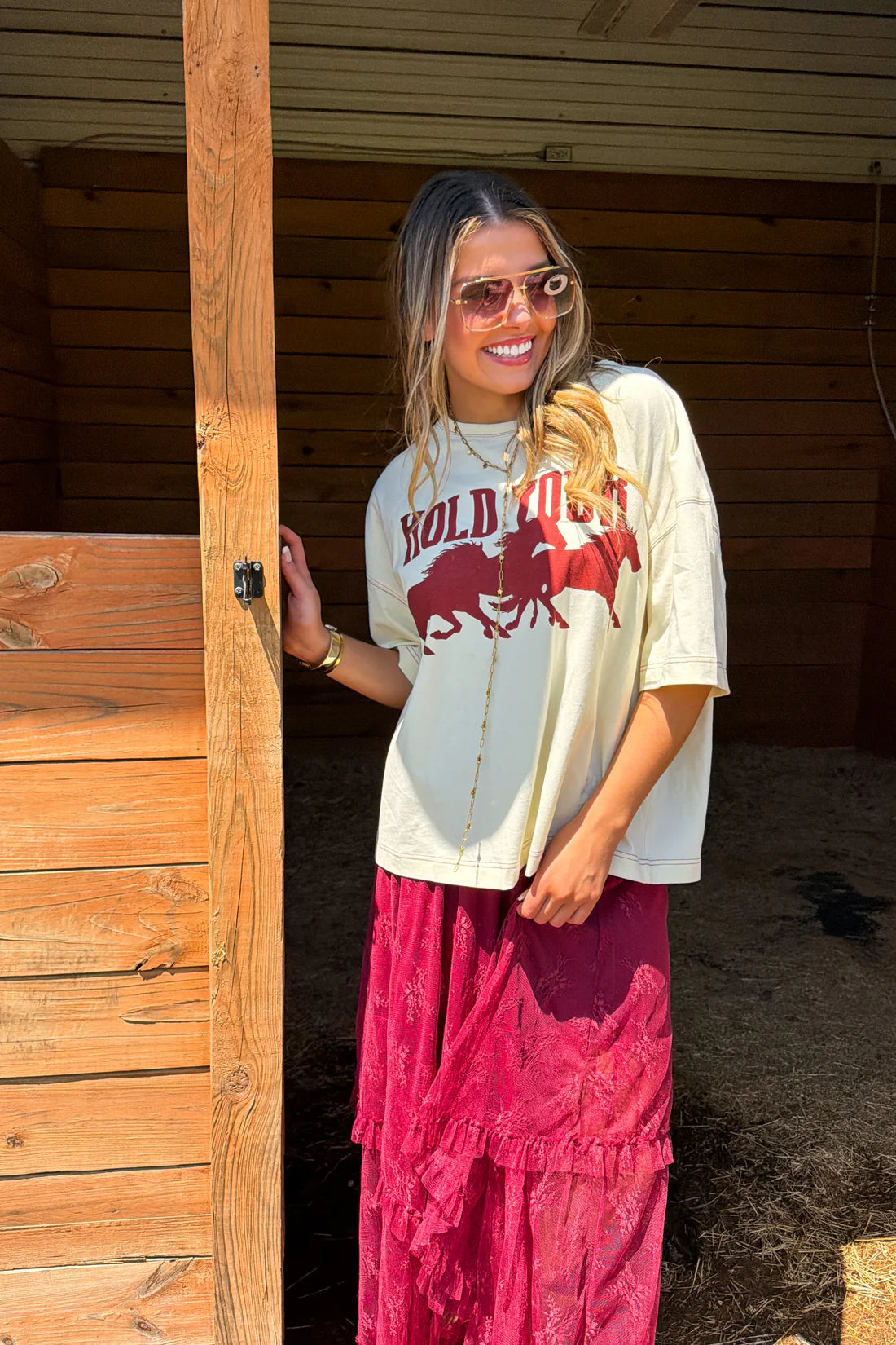 PREORDER: Autumn Blooming Maxi Skirt // eta Sept