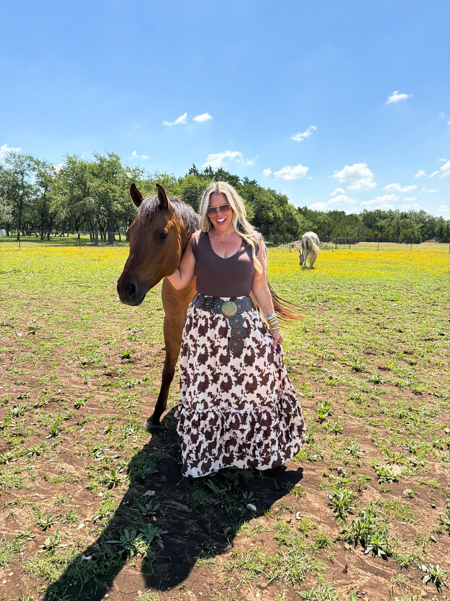 PREORDER: Wander West Maxi Skirt // eta September - October