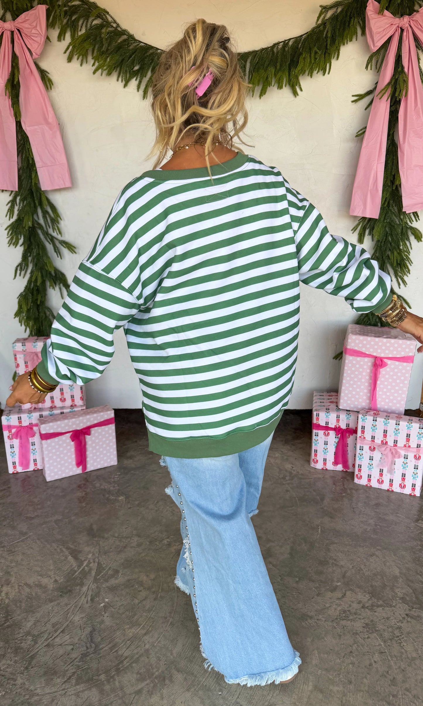 WKND DEAL//PREORDER: Jolly & Merry Oversized Pullover // ETA Oct - early Nov
