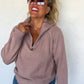 PREORDER: Field & Stable Embroidered Quarter Zip Pullover // eta October