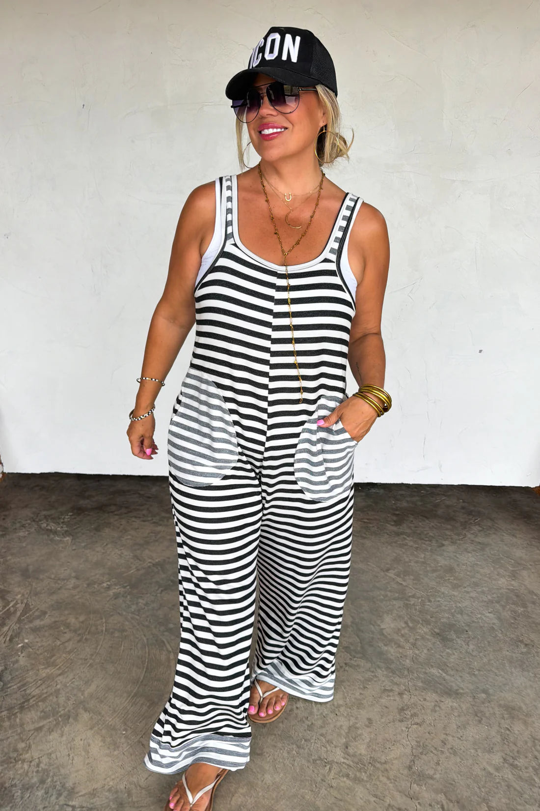 *last chance* PREORDER: Ricki Stripe Terry Romper // eta Aug