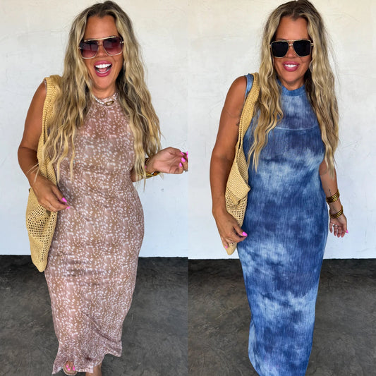 PREORDER: Everywhere Mesh Dress // eta Aug