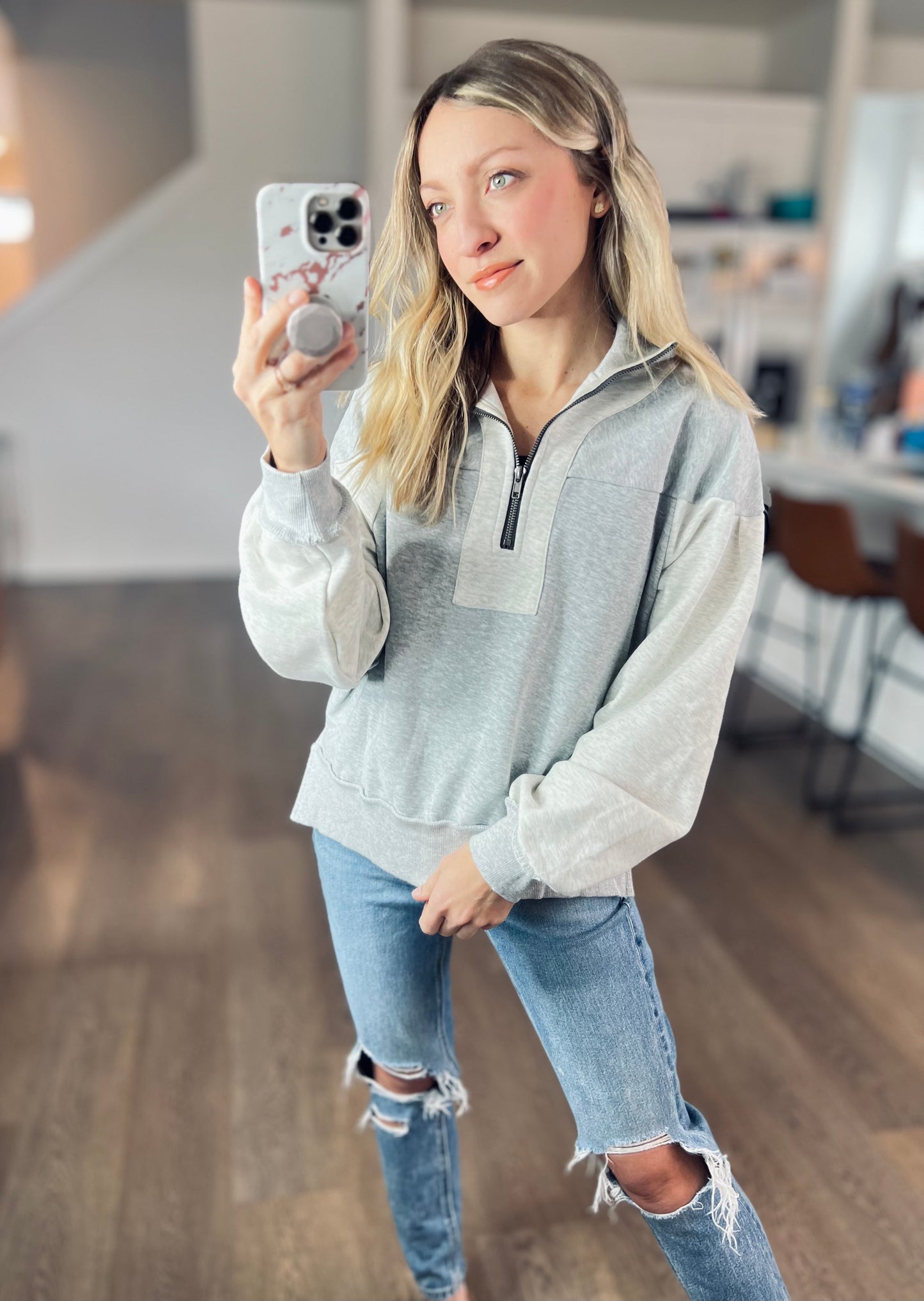 In Line 1/4 Zip Pullover