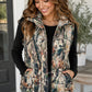 Remy Zip Up Vest - Dark Camo