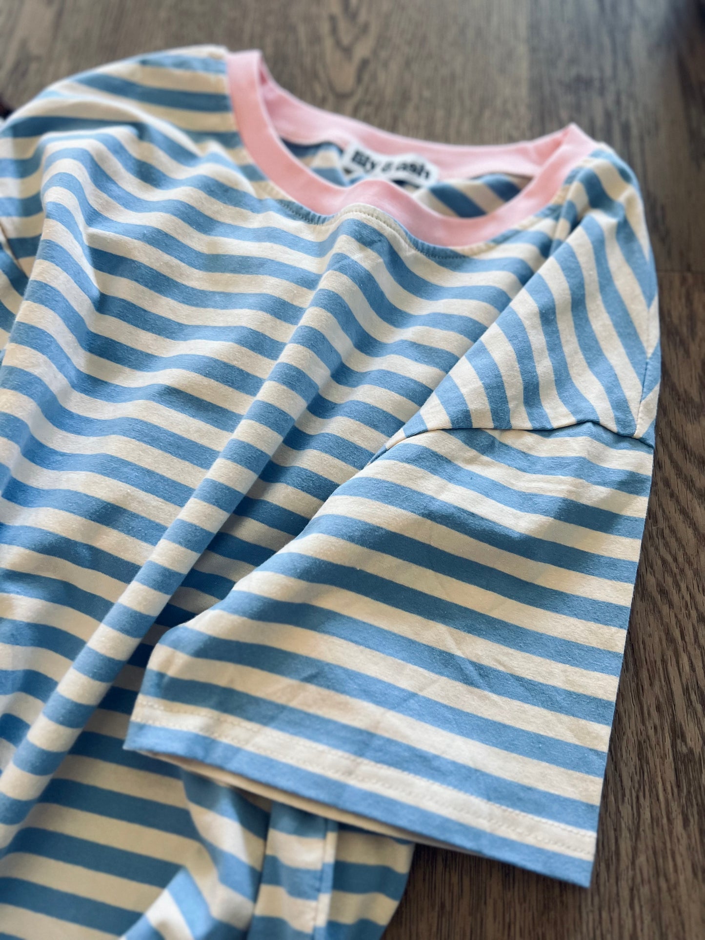 Easy Days Striped Relaxed Tee