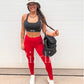 PREORDER: Melt Leggings in Red // eta 3-4 weeks