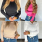 All The Frills Top — all colors tighter grid