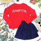 Roxie Ruffle Skort - Navy