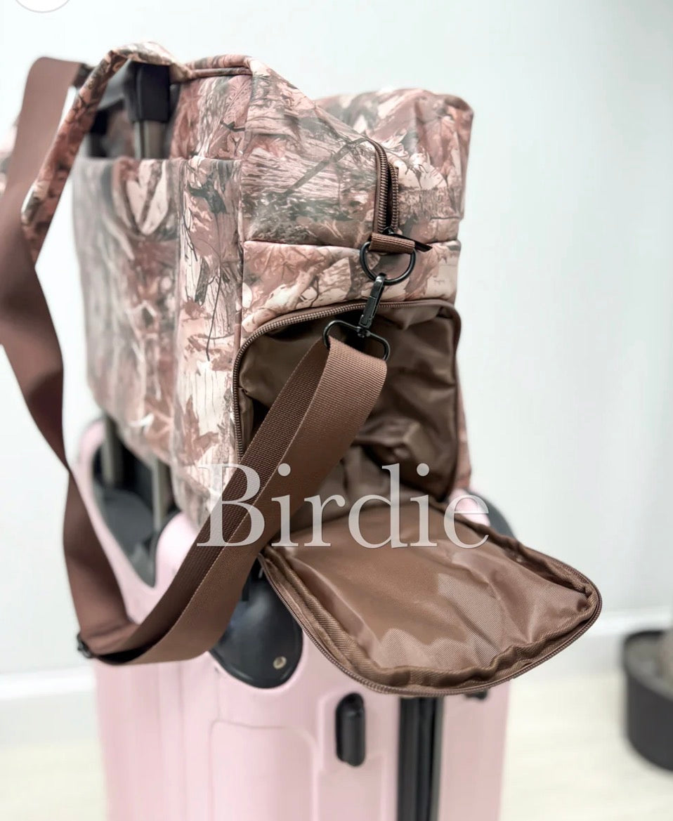PREORDER: Dark Camo Duffle Bag // eta 3-4 weeks