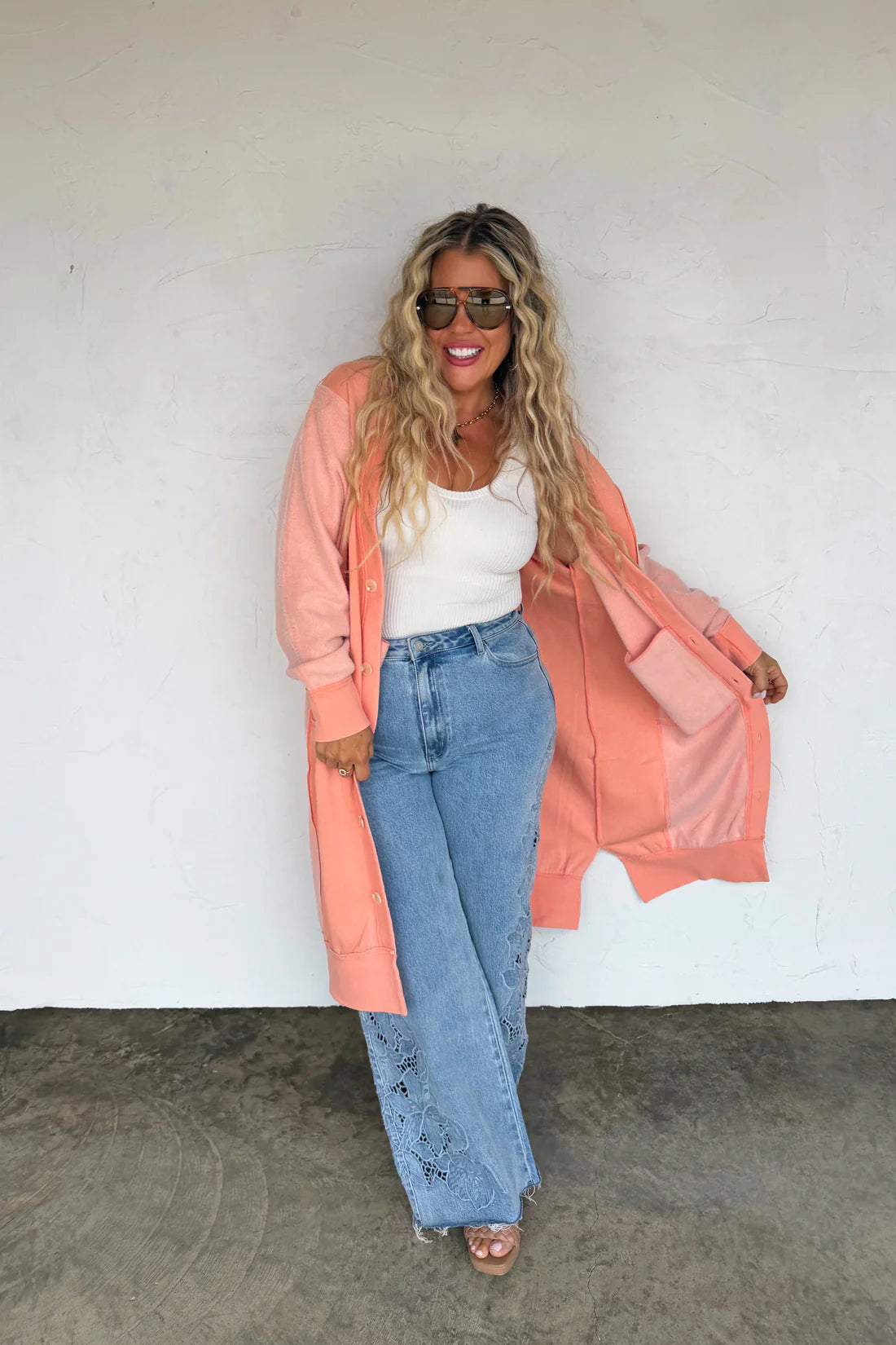 Dezi Sweatshirt Cardigan