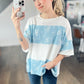 Violets are Blue Colorblock Top