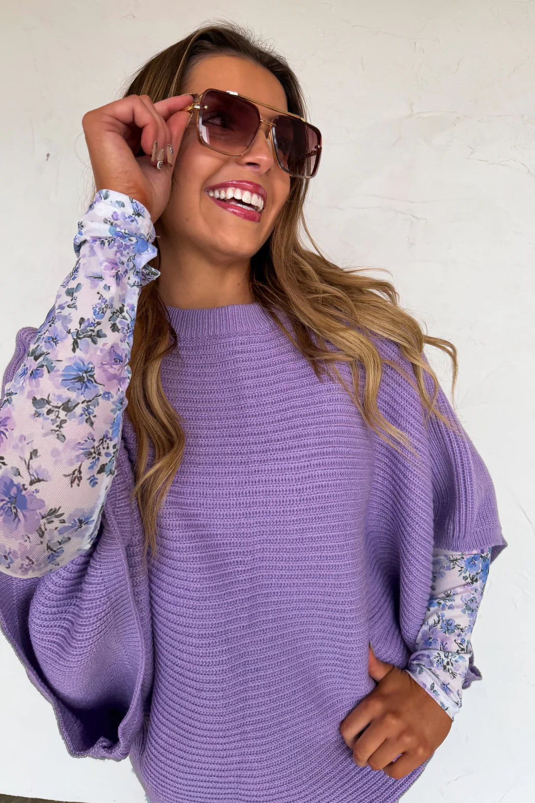 Mal Knit Poncho