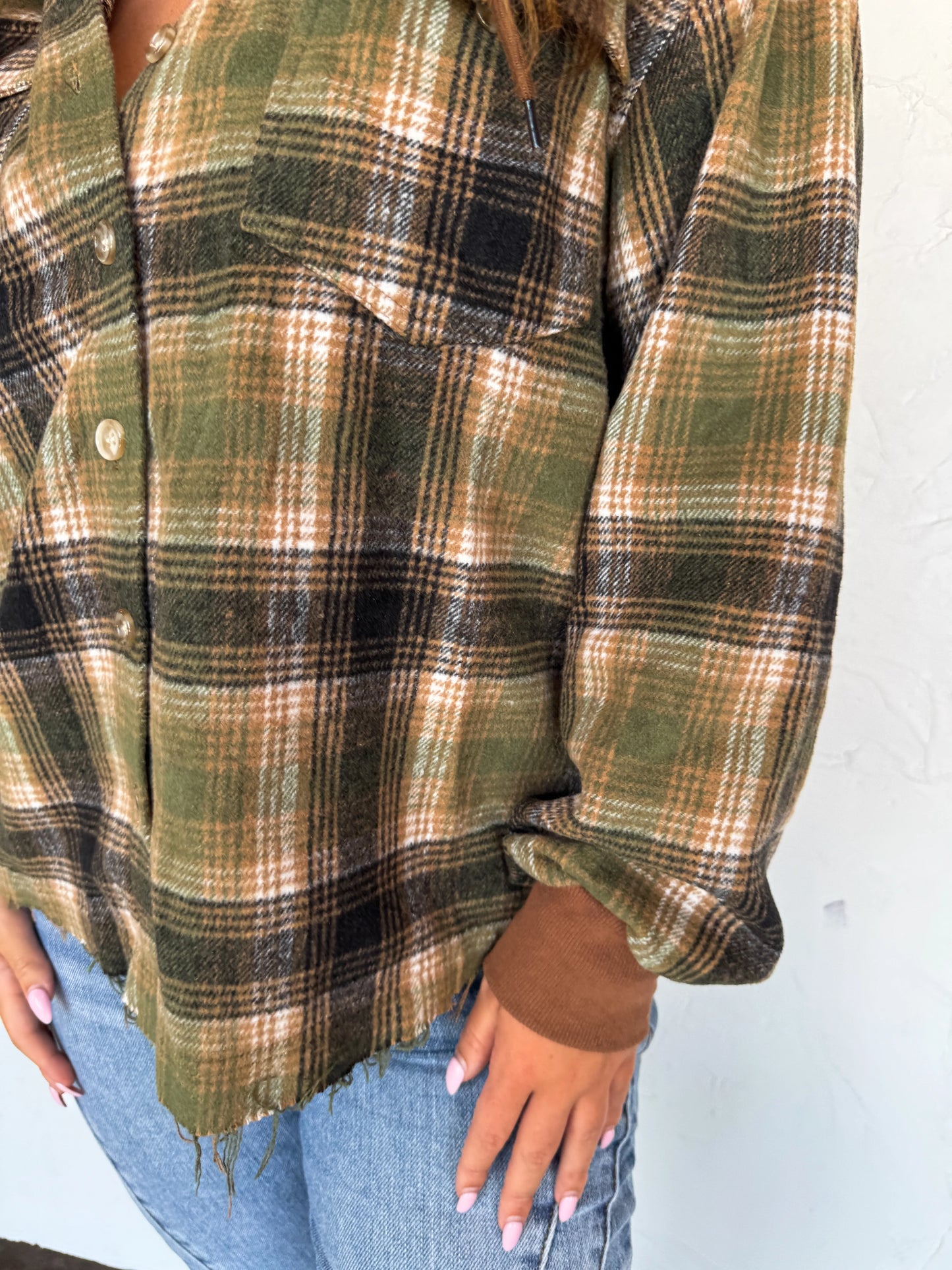 PREORDER: MOUNTAIN MORNING PLAID SHACKET // eta October
