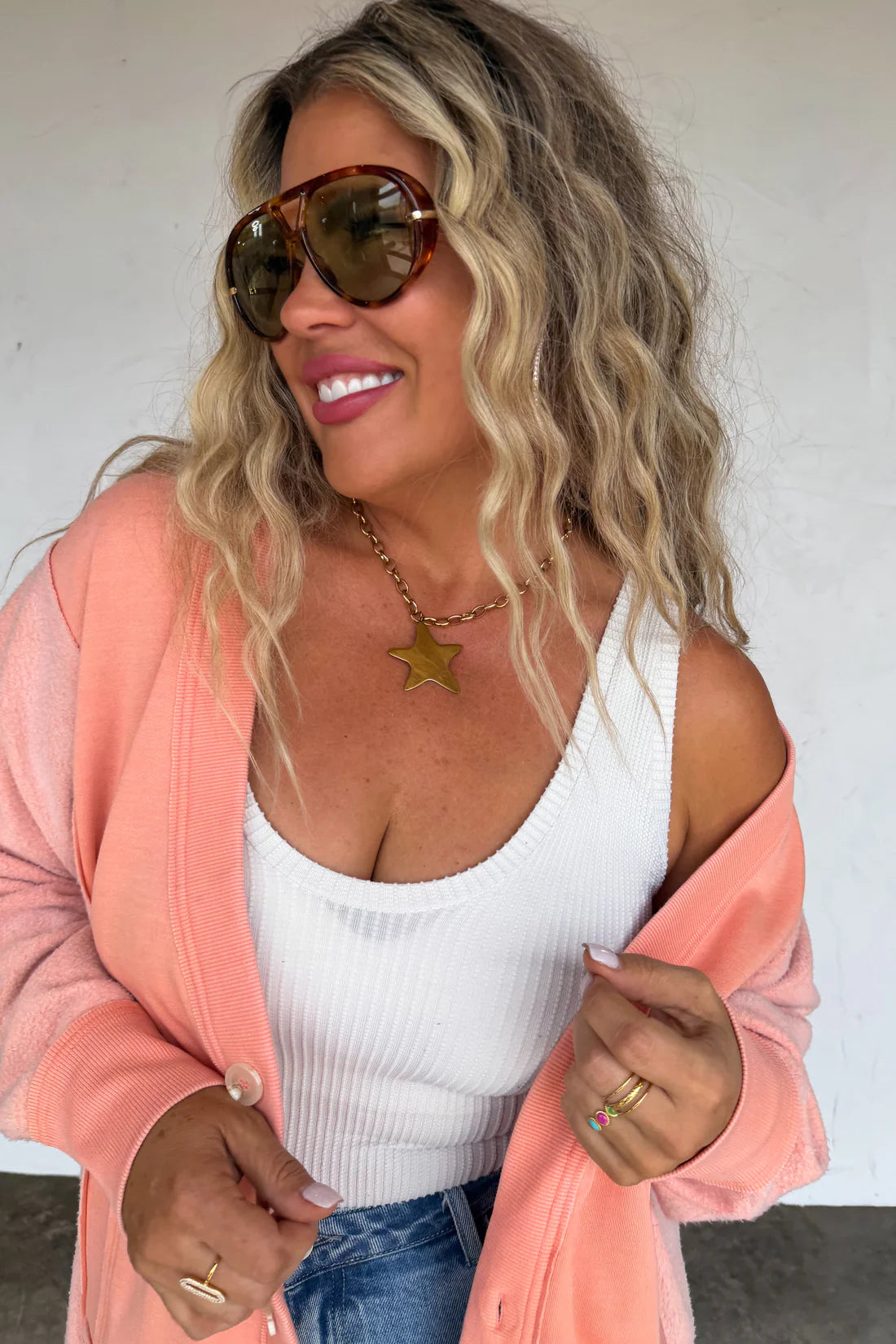 Dezi Sweatshirt Cardigan