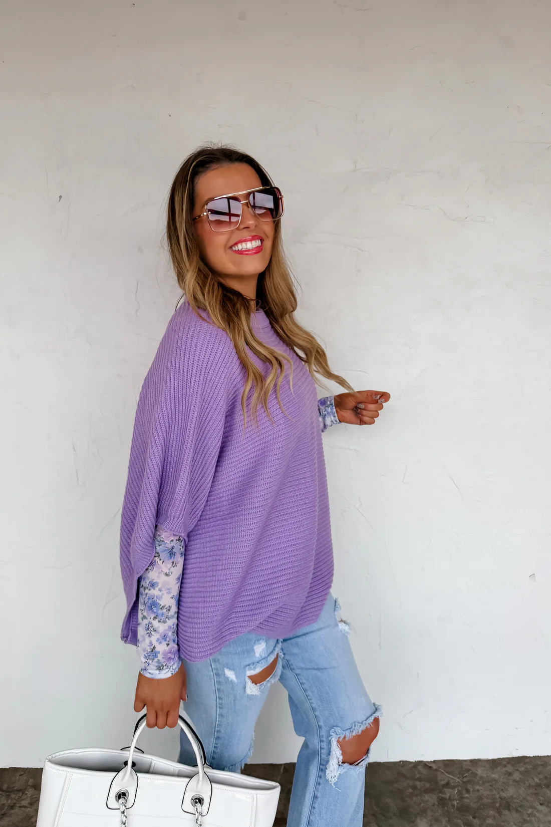 Mal Knit Poncho