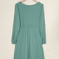 Cora Long Sleeve Button Down Dress