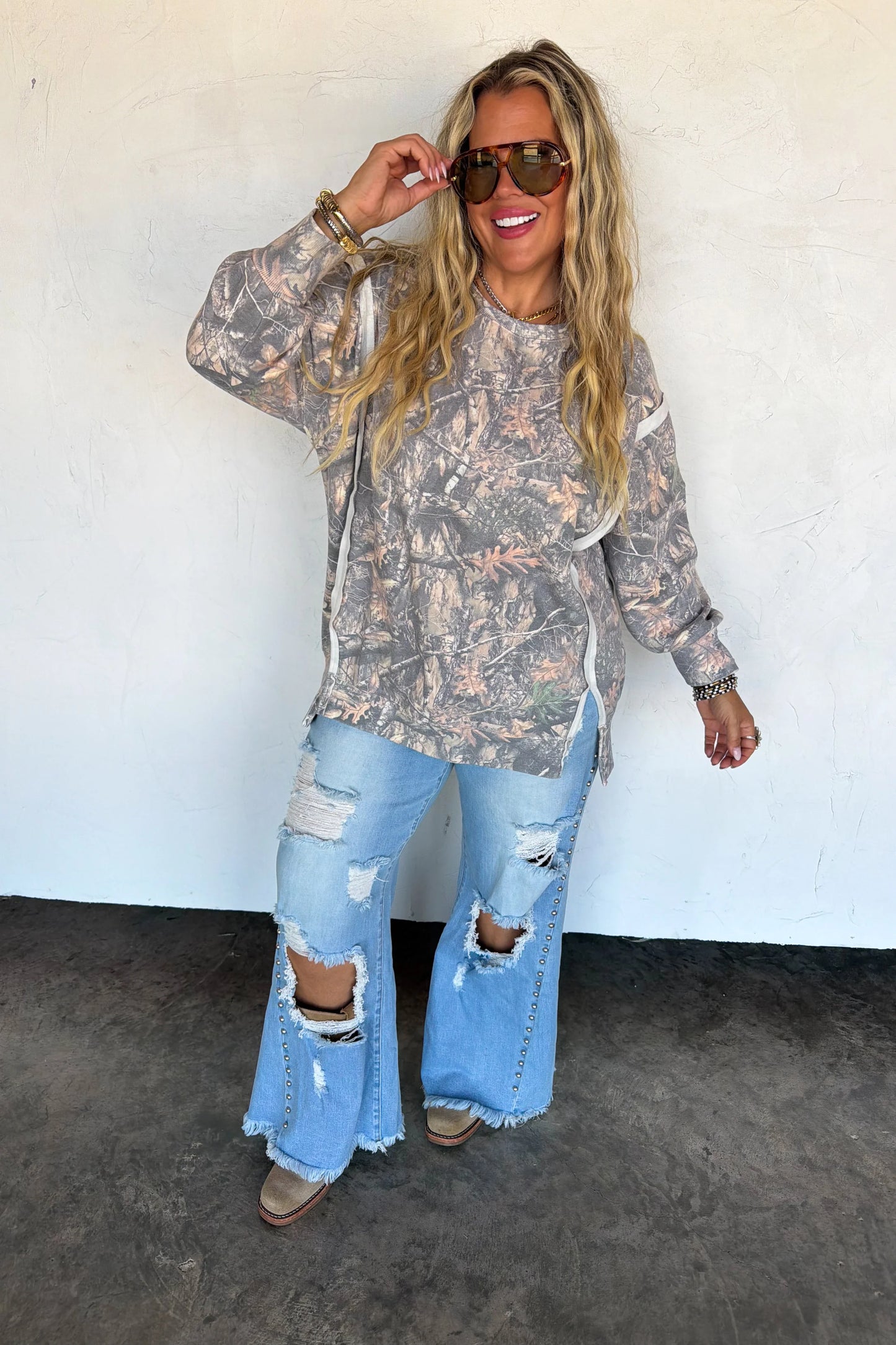 PREORDER: WANDER CAMO CLASSIC CREW PULLOVER // eta November