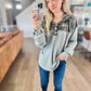 Camo Button Hoodie