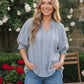 Easy Does It Puff Sleeve Blouse