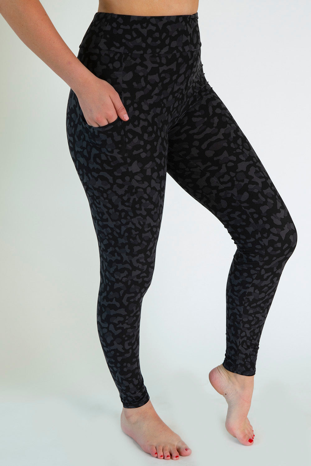 Black Animal Leggings