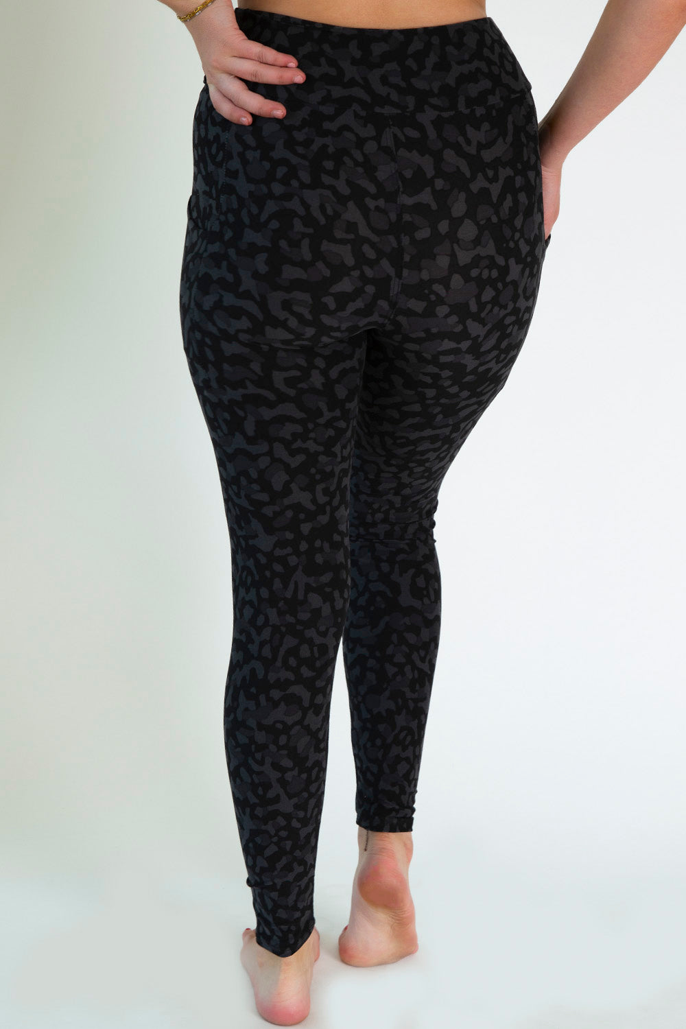 Black Animal Leggings