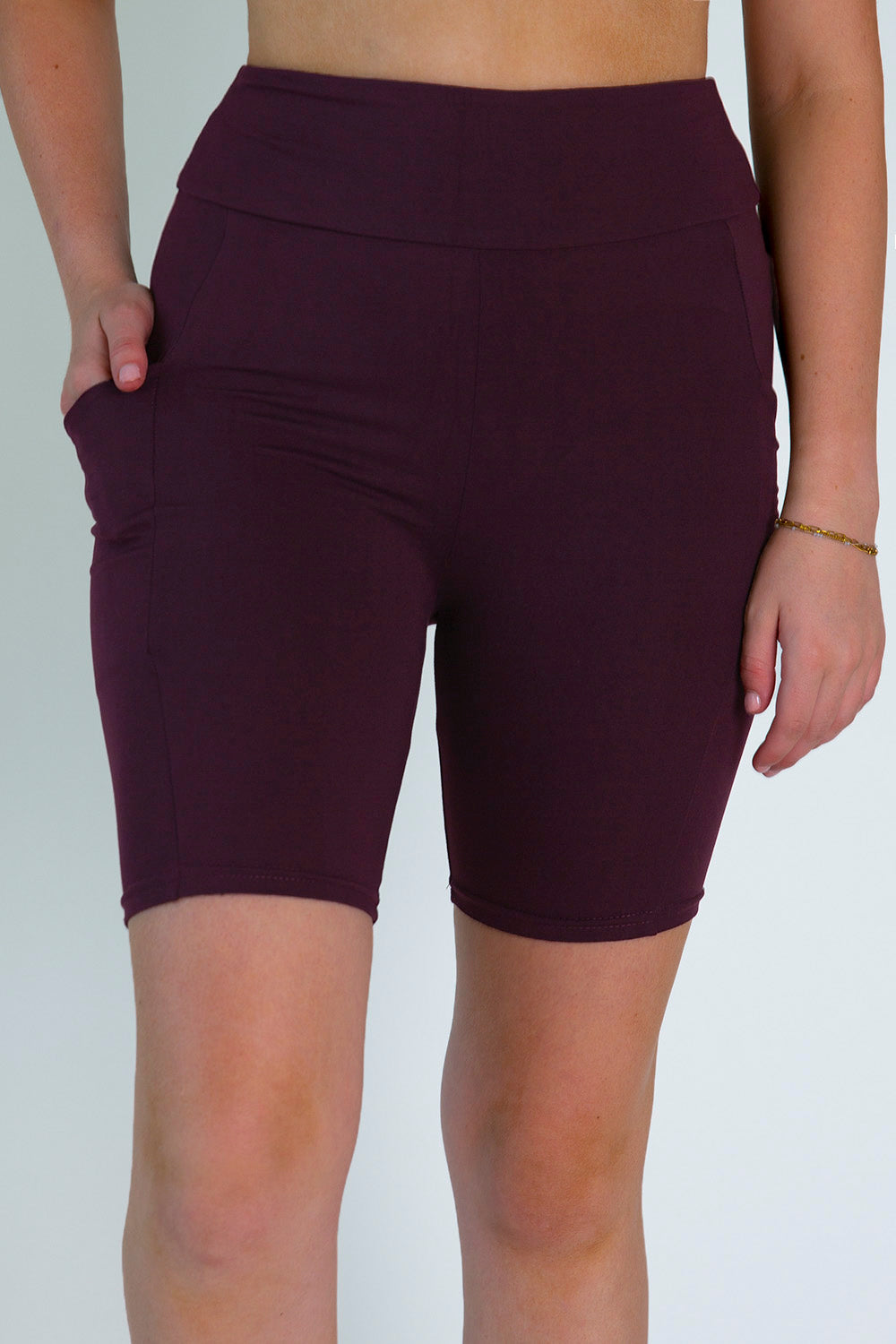 Burgundy Shorts