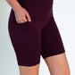 Burgundy Shorts