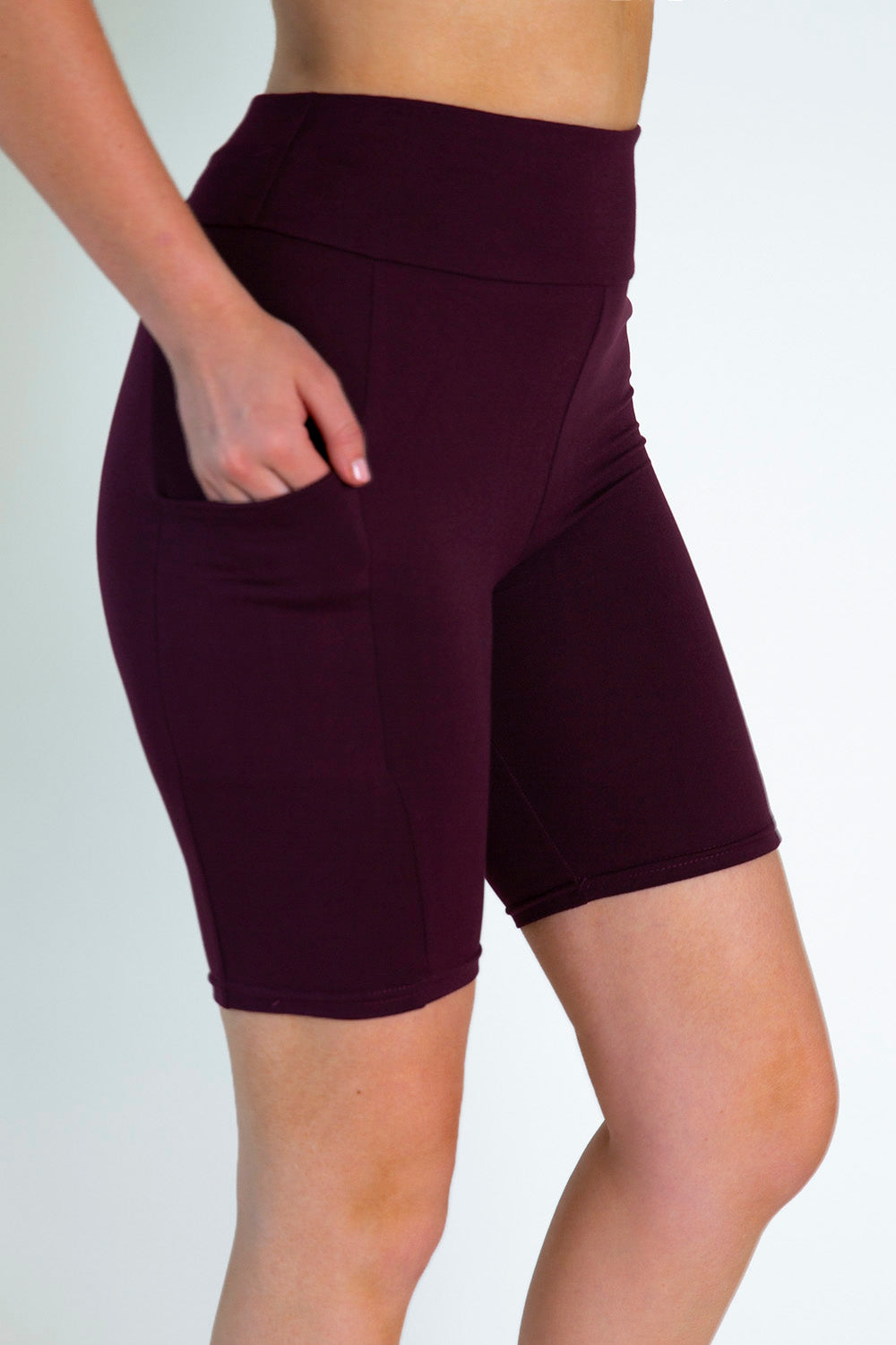 Burgundy Shorts