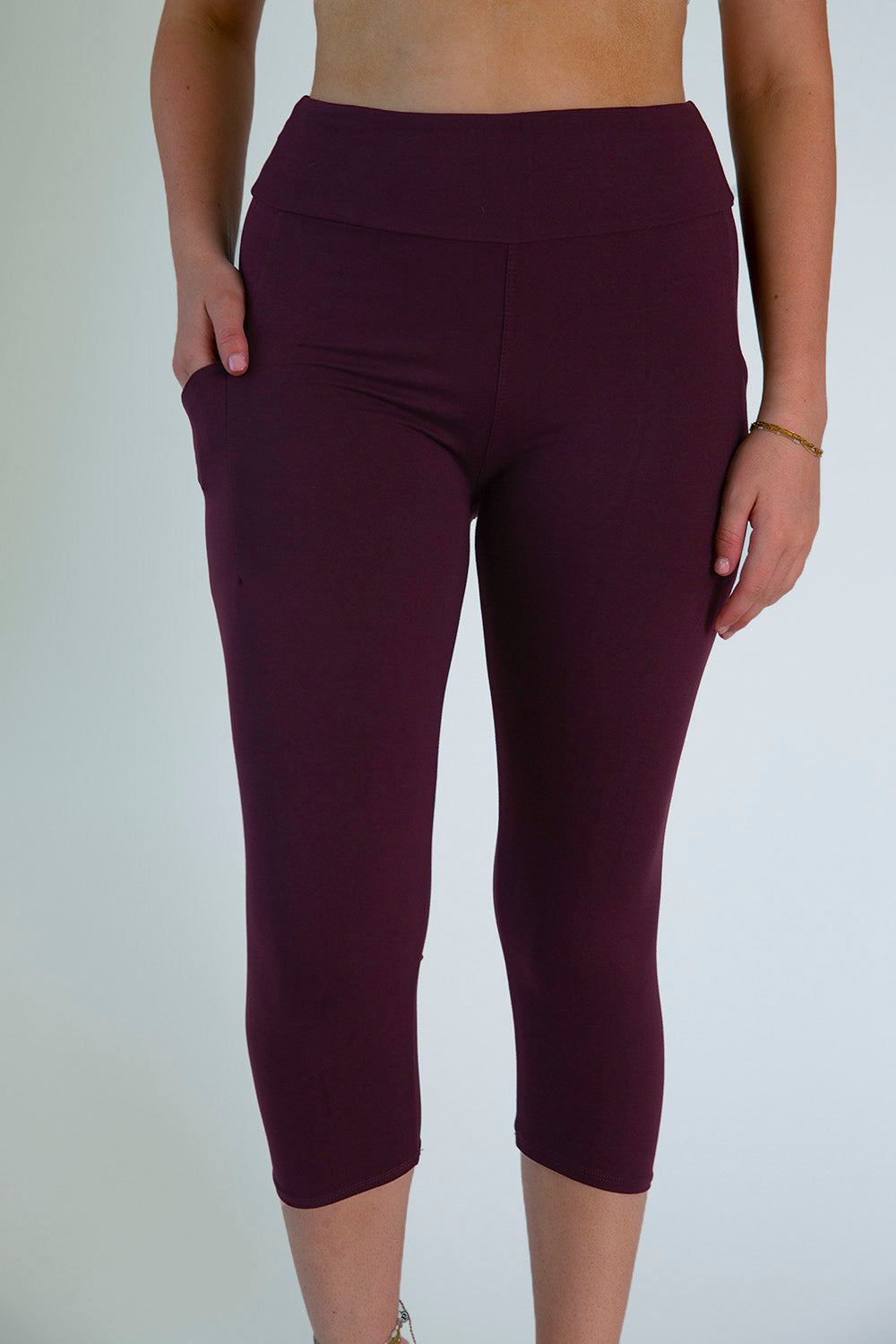 Burgundy Leggings