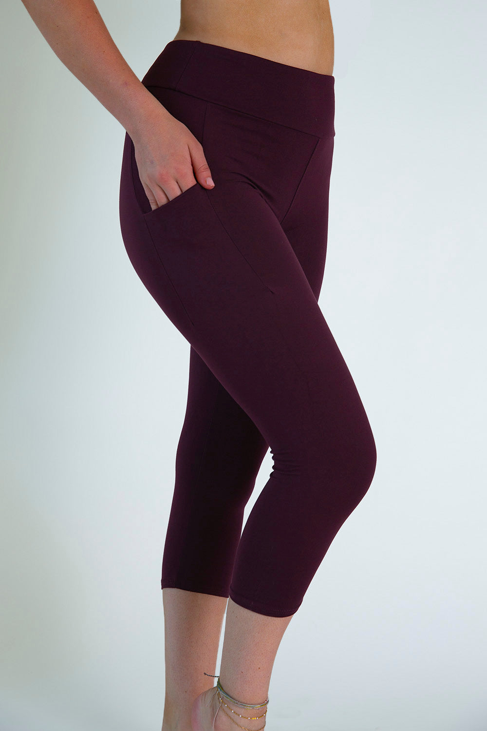 Burgundy Leggings