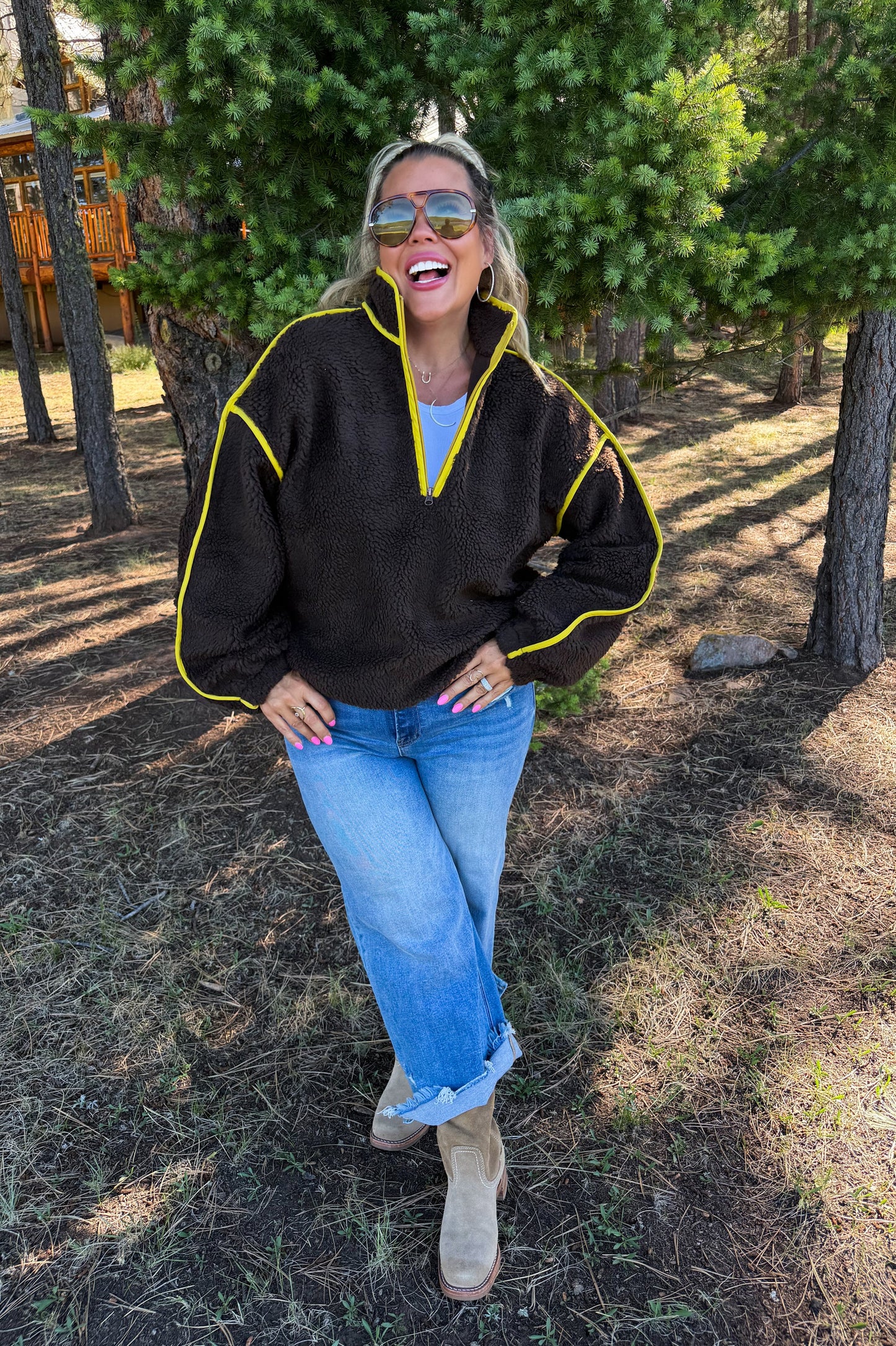 PREORDER: AFTER SUNSET QUARTER ZIP PULLOVER // eta October