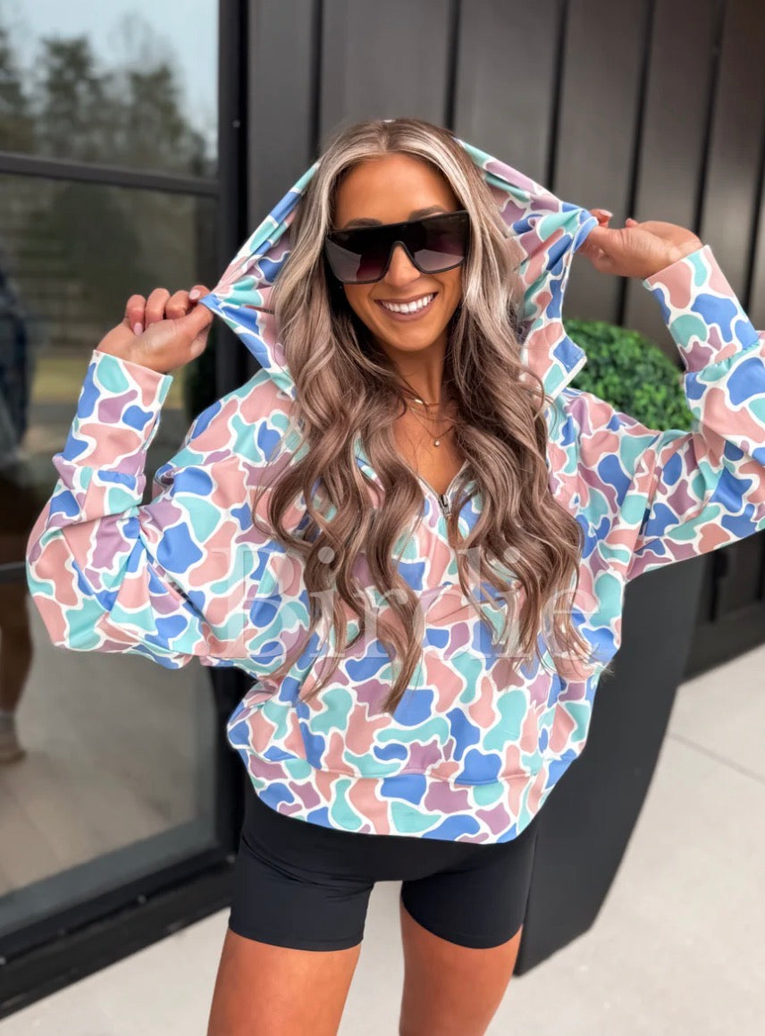 LIMITED STOCK // PREORDER: Spring Duck Camo Hoodie // ships in 3-4 weeks