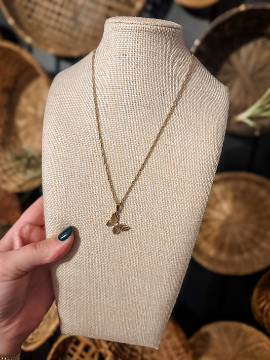 The Flutter Butterfly Necklace // ships in about 3-5 days