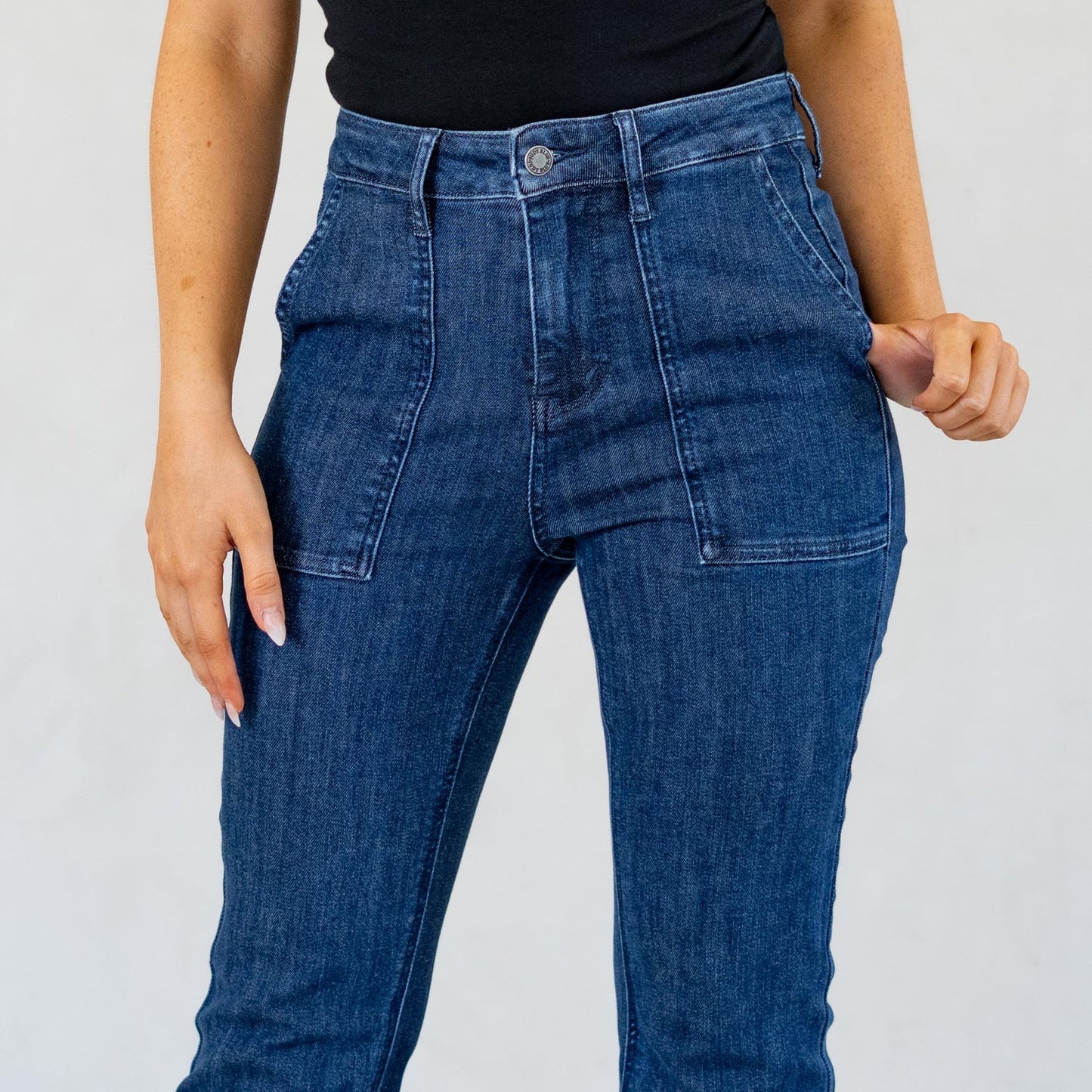 Reese High Waist Flare Jeans - Judy Blue