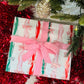 Pink Bows Wrapping Paper Roll