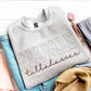 Applique + Word Custom Sweatshirt Preorder // ships in 1-2 weeks